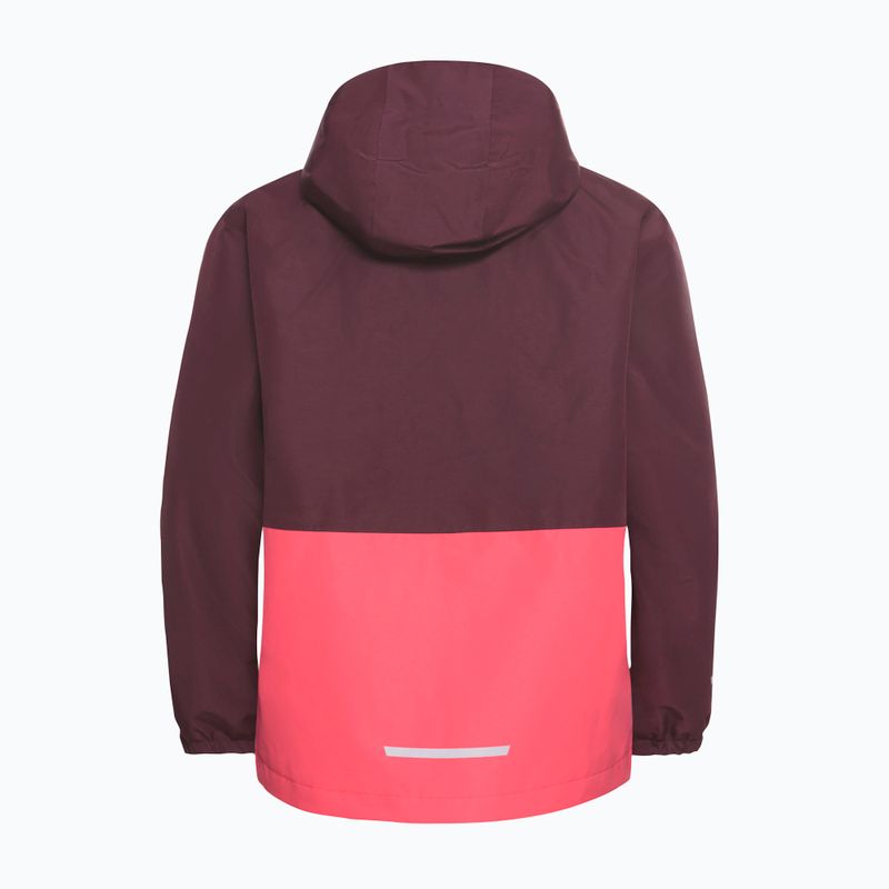 Kinder 3in1 Jack Wolfskin Iceland Jacke sunset coral 2