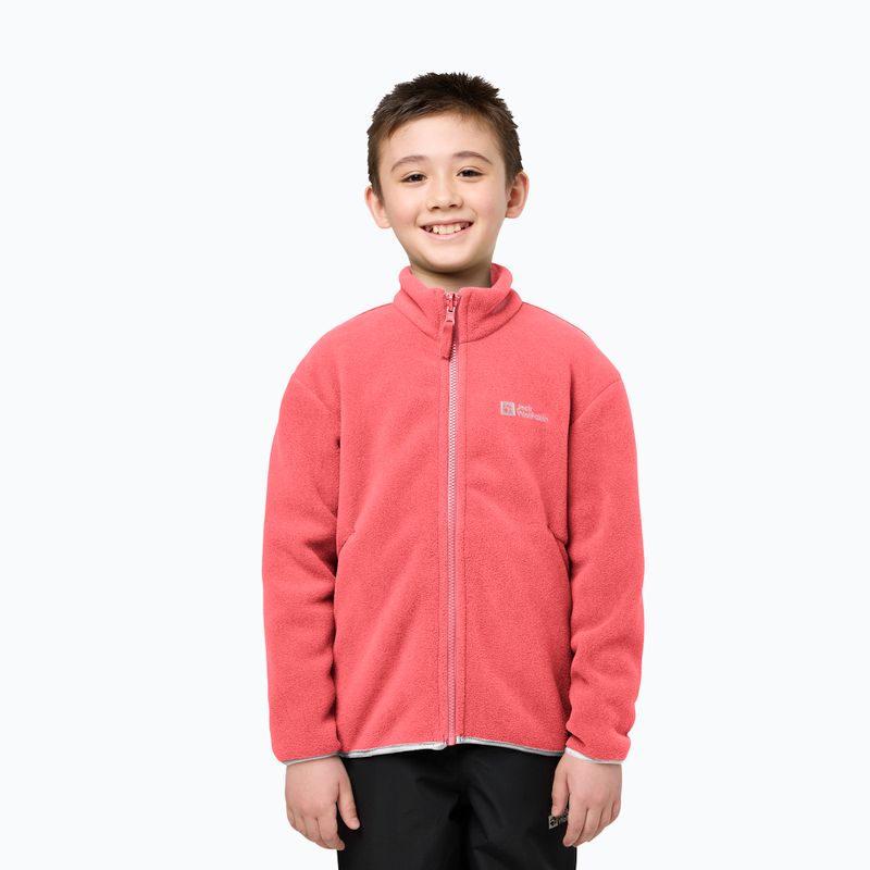 Jacke 3in1 Kinder Jack Wolfskin Iceland 3IN1 sunset coral 15