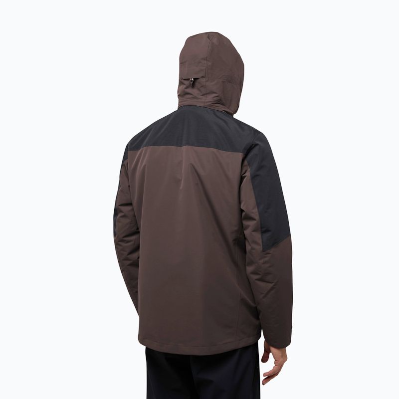 Herren 3in1 Jack Wolfskin Romberg 3In1 peat Jacke 3