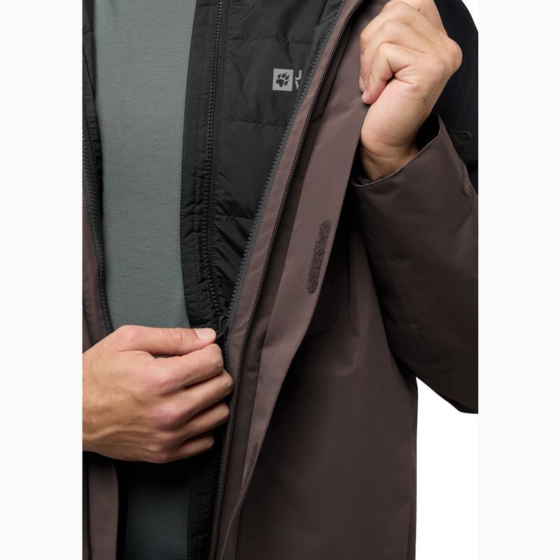 Herren 3in1 Jack Wolfskin Romberg 3In1 peat Jacke 13