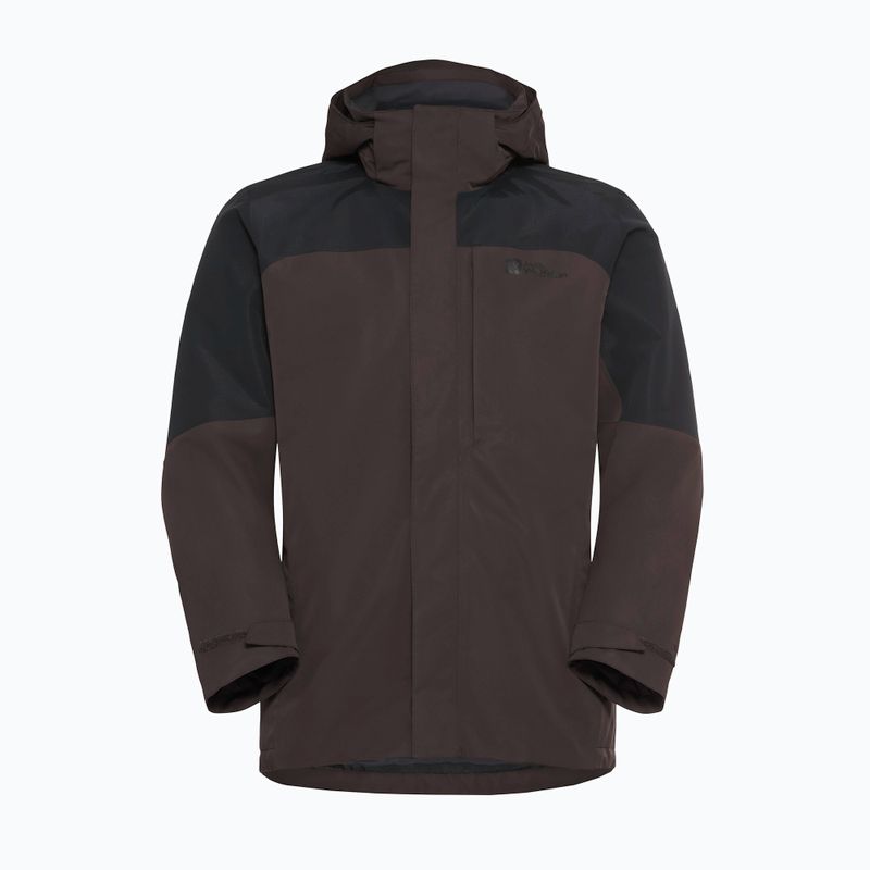 Jacke 3in1 Herren Jack Wolfskin Romberg 3In1 peat 18
