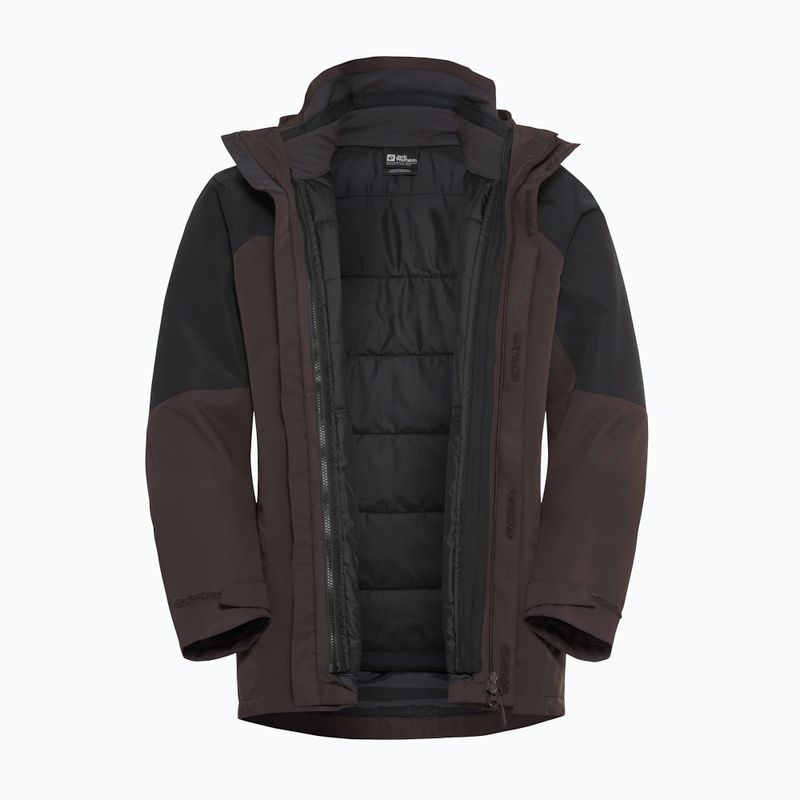 Herren 3in1 Jack Wolfskin Romberg 3In1 peat Jacke 21