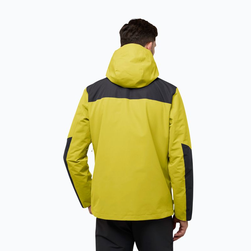 Herren 3in1 Jack Wolfskin Jasper Jacke chartreuse 3