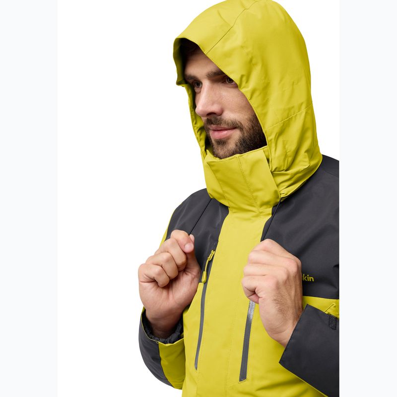 Herren 3in1 Jack Wolfskin Jasper Jacke chartreuse 8