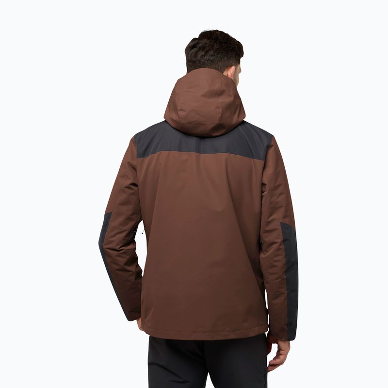 Herren 3in1 Jacke Jack Wolfskin Jasper 3In1 hot choc 3