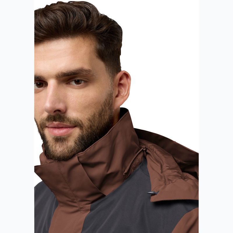 Herren 3in1 Jacke Jack Wolfskin Jasper 3In1 hot choc 9