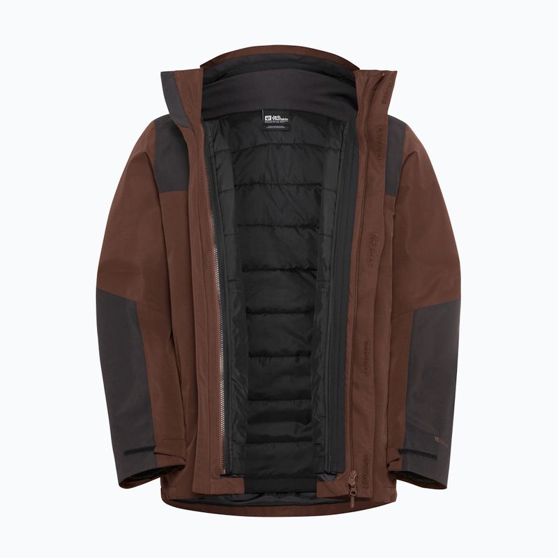 Herren 3in1 Jacke Jack Wolfskin Jasper 3In1 hot choc 22