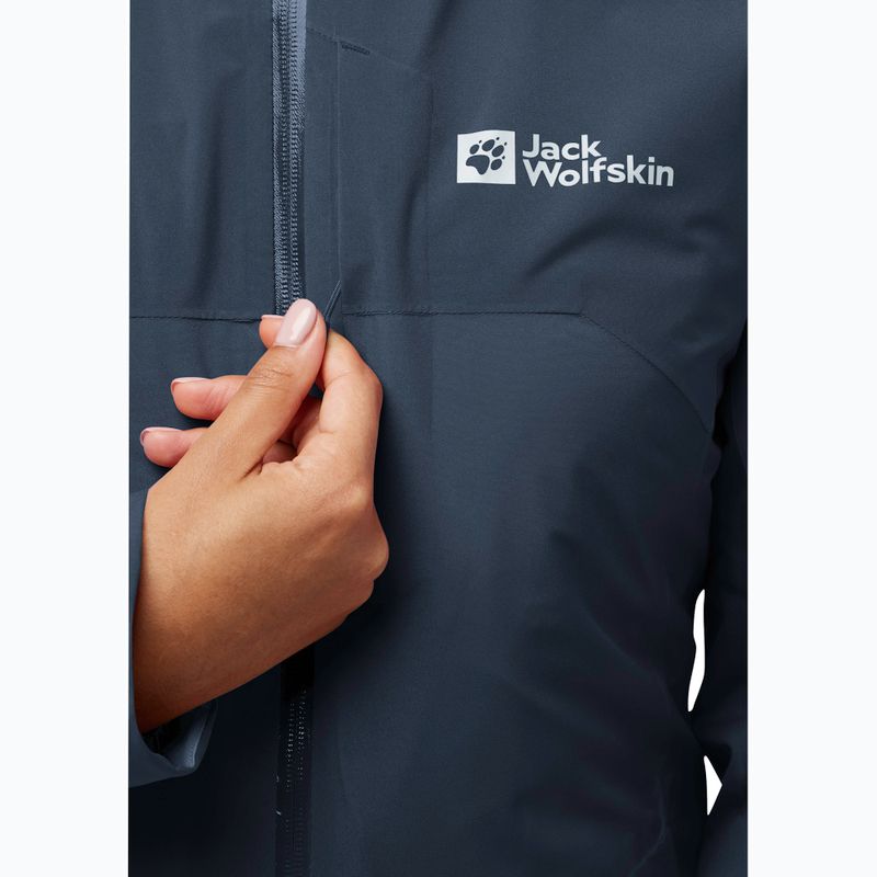 Damen 3-in-1 Jacke Jack Wolfskin Hunberg 3In1 midnight sky 9