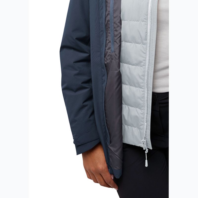 Damen 3in1 Jack Wolfskin Hunberg Jacke midnight sky 11