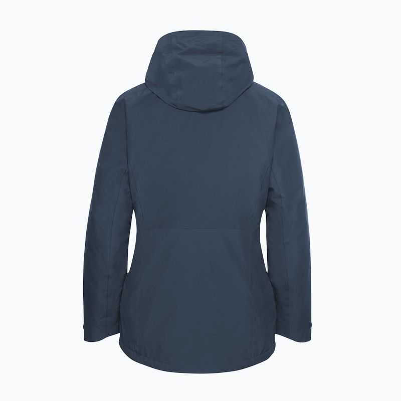 Damen 3in1 Jack Wolfskin Hunberg Jacke midnight sky 14
