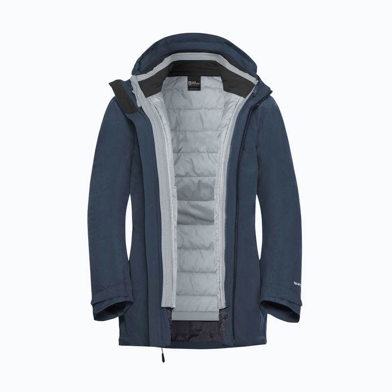 Damen 3in1 Jack Wolfskin Hunberg Jacke midnight sky 16