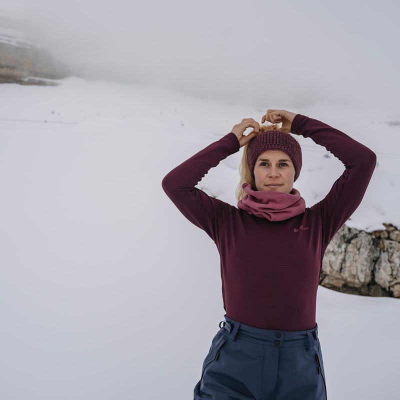 Damen-Thermoaktivshirt Jack Wolfskin Infinite Warm amaranth 5