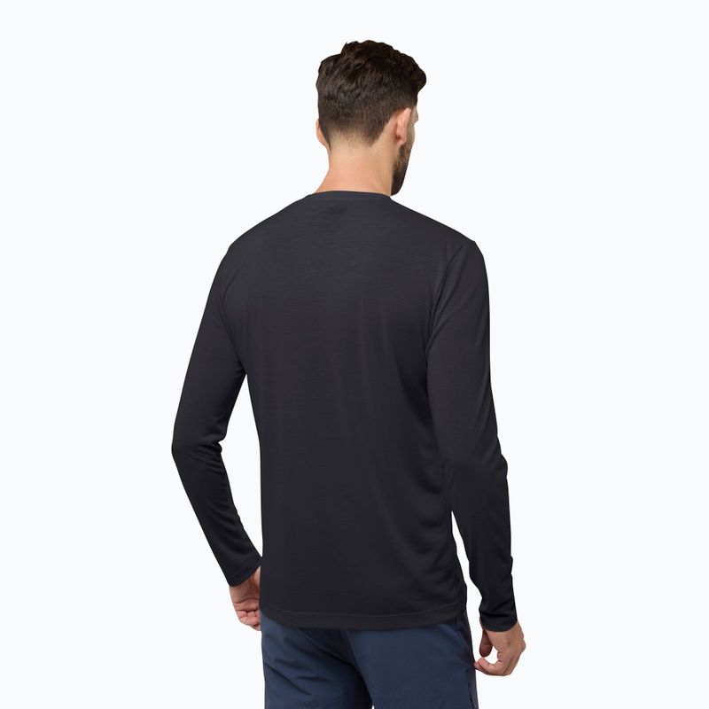Longsleeve Herren Jack Wolfskin Vonnan black 2