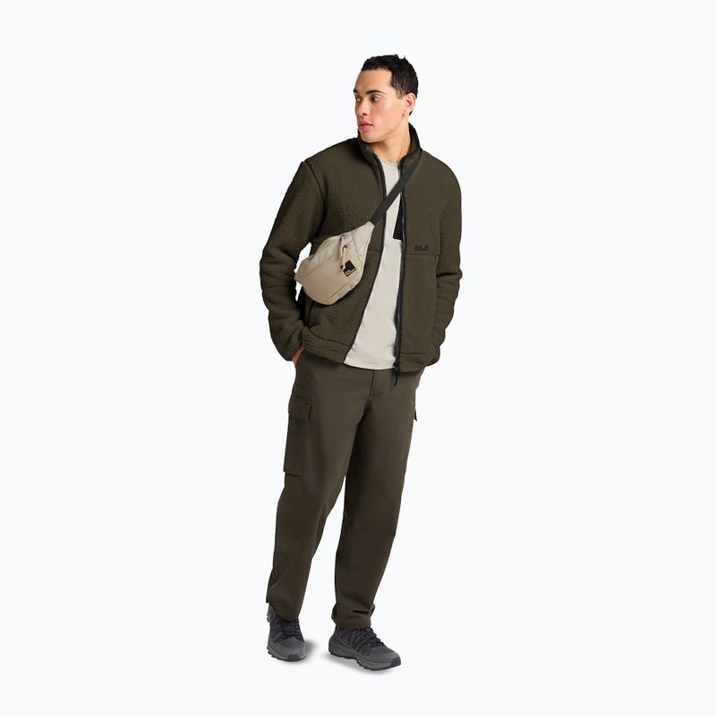 Fleecejacke für Herren Jack Wolfskin Stone Lite obsidian moss 2