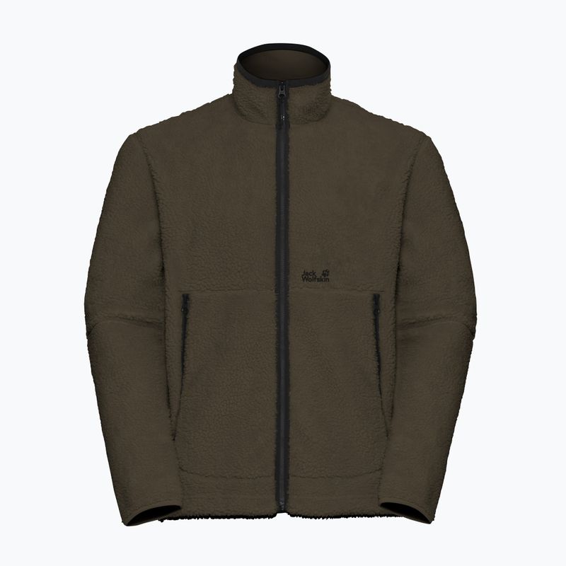 Fleecejacke für Herren Jack Wolfskin Stone Lite obsidian moss 7