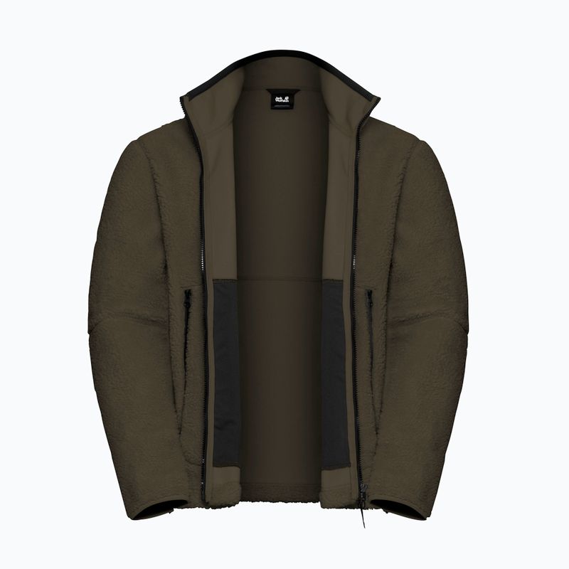 Fleecejacke für Herren Jack Wolfskin Stone Lite obsidian moss 9