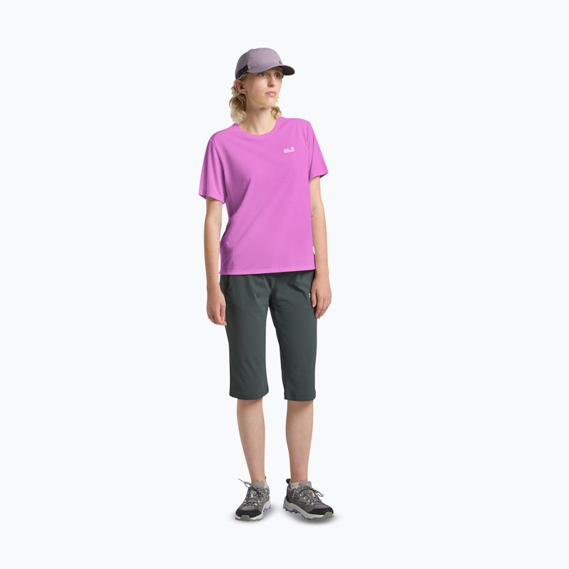 Trekkingshirt Damen Jack Wolfskin Vonnan foxglove 2