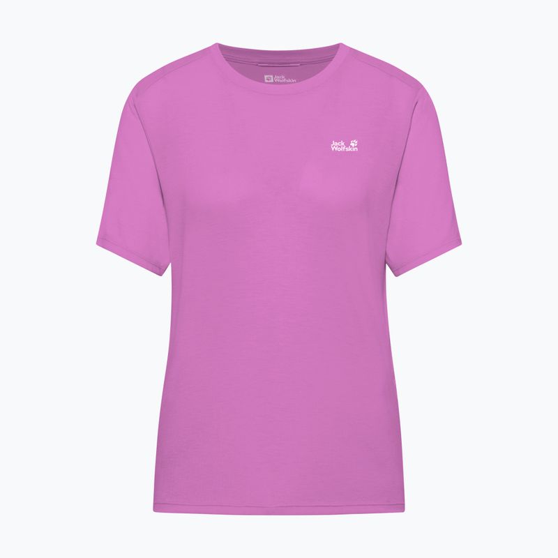 Damen-Trekking-T-Shirt Jack Wolfskin Vonnan foxglove 5