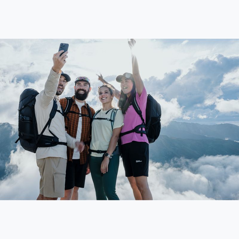 Trekkingshirt Damen Jack Wolfskin Vonnan foxglove 10