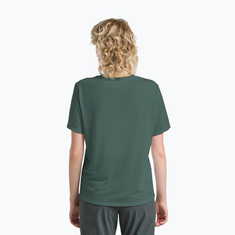 Damen-Trekking-T-Shirt Jack Wolfskin Vonnan sago palm 3