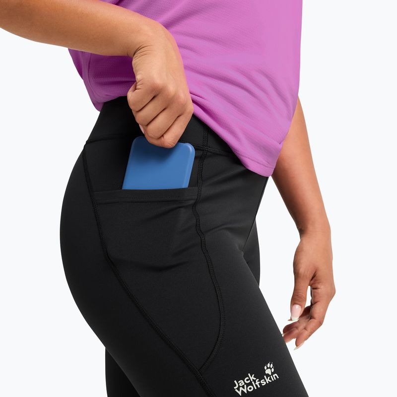 Damen-Trekkingshorts Jack Wolfskin Wildstride black 5