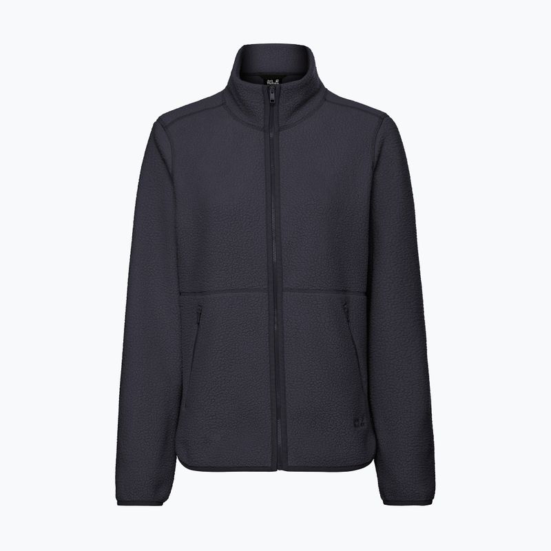 Fleecejacke für Damen Jack Wolfskin Lite Curl Full Zip dark navy 7
