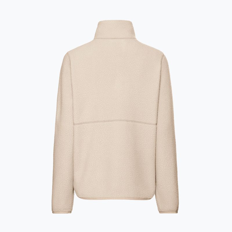 Fleecejacke für Damen Jack Wolfskin Lite Curl Full Zip oyster 8