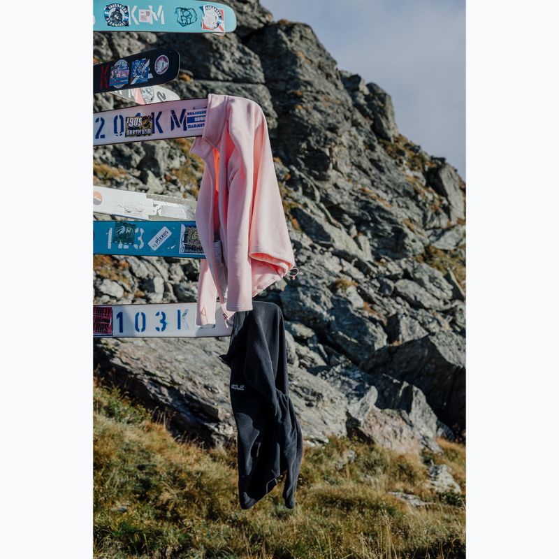 Fleecejacke für Herren Jack Wolfskin Taunus 100 Half Zip black 12