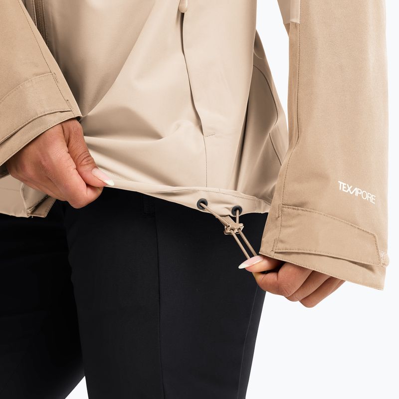 Regenjacke Damen Jack Wolfskin Wildbound 2L oyster 6