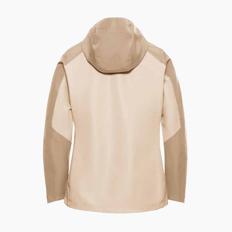 Regenjacke Damen Jack Wolfskin Wildbound 2L oyster 9