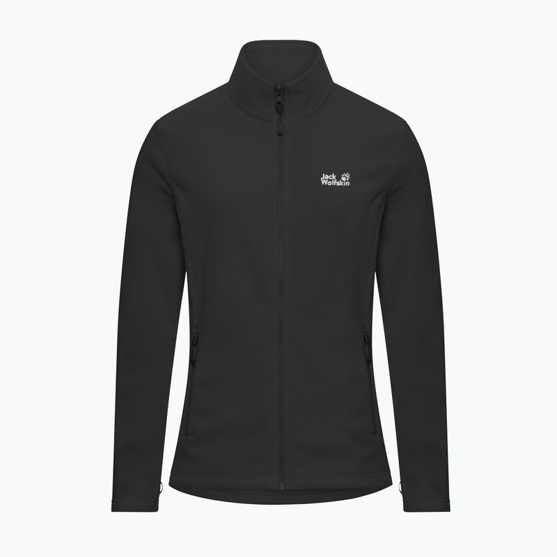 Fleecejacke für Damen Jack Wolfskin Taunus 100 Full Zip black 7