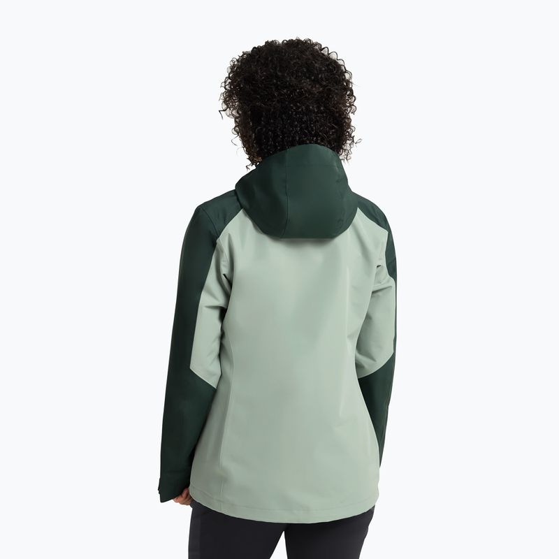 Regenjacke Damen Jack Wolfskin Wildbound 2L green zinnia 3