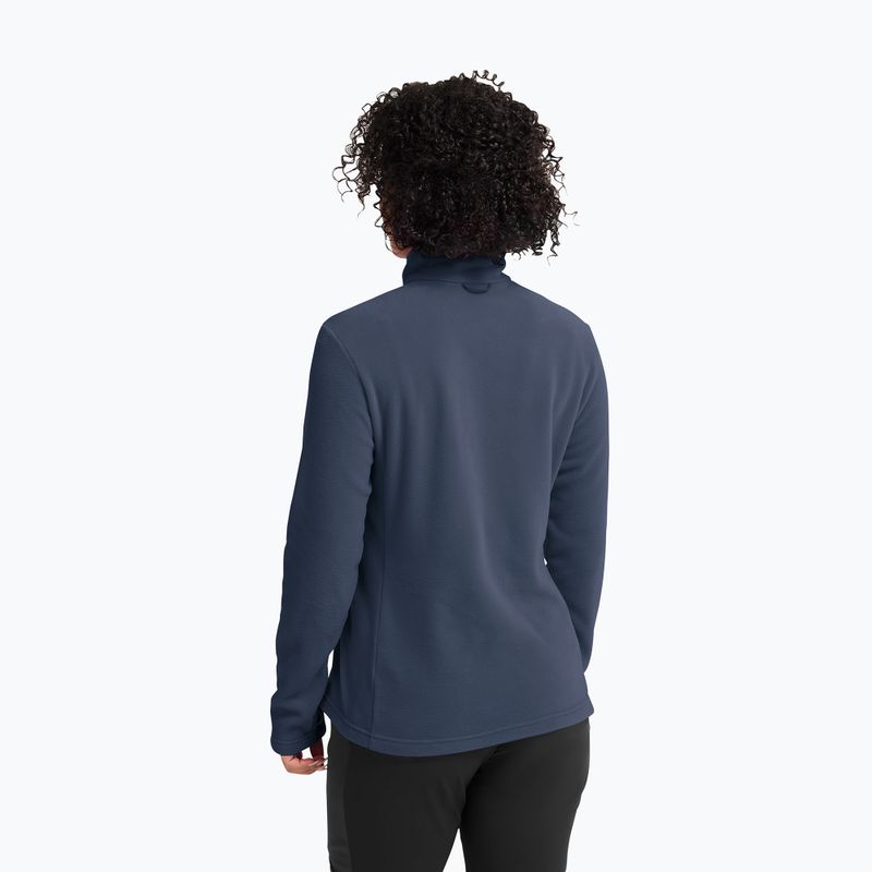 Fleecejacke für Damen Jack Wolfskin Taunus 100 Full Zip midnight sky 3