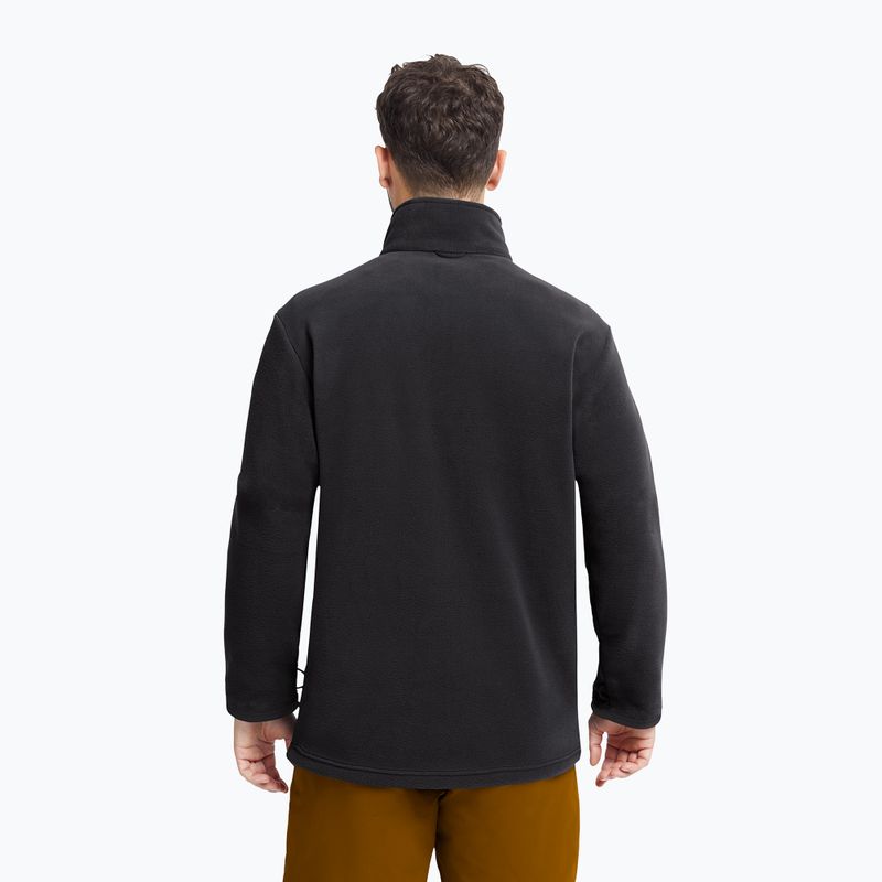 Fleecejacke für Herren Jack Wolfskin Taunus 200 Full Zip black 3