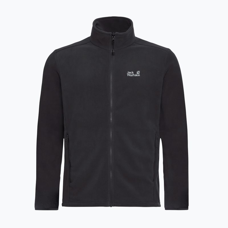 Fleecejacke für Herren Jack Wolfskin Taunus 200 Full Zip black 7