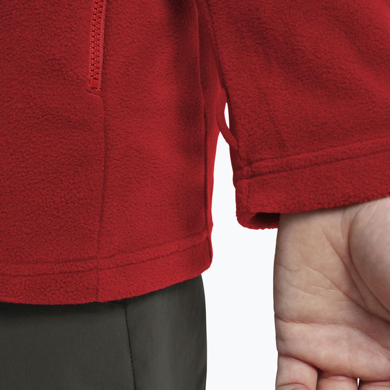 Fleecejacke für Herren Jack Wolfskin Taunus 100 Full Zip siren red 6