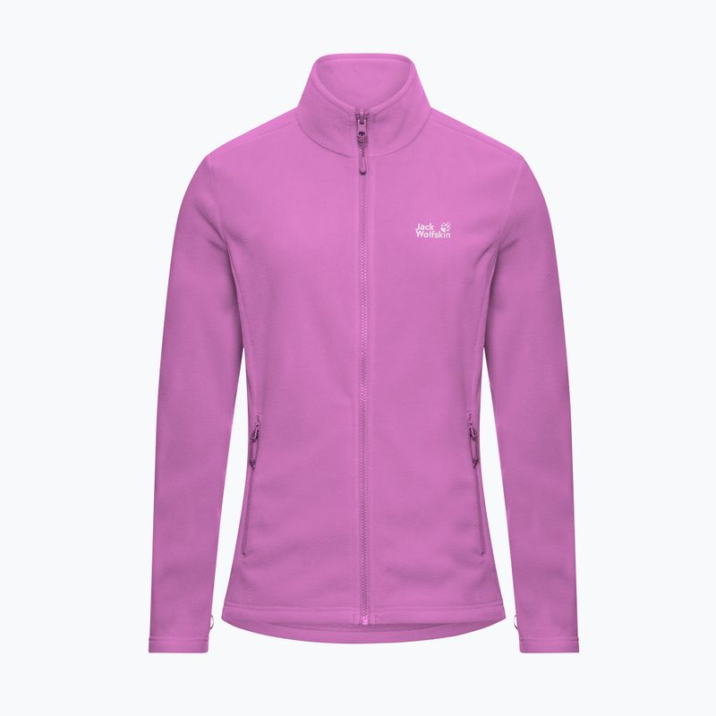 Fleecejacke für Damen Jack Wolfskin Taunus 100 Full Zip foxglove 7