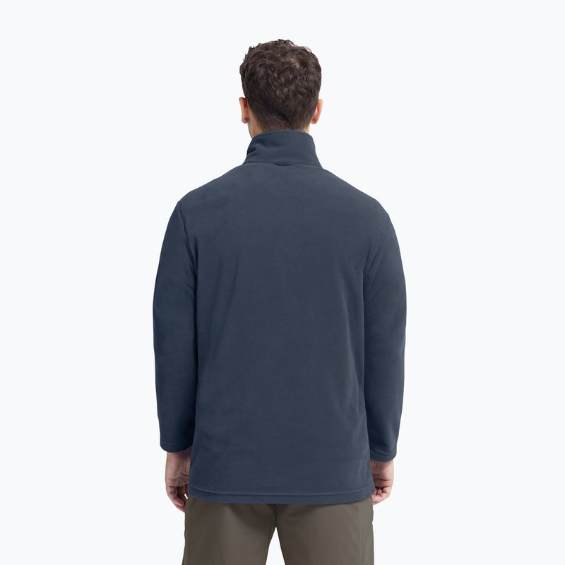 Fleecejacke für Herren Jack Wolfskin Taunus 100 Full Zip midnight sky 3