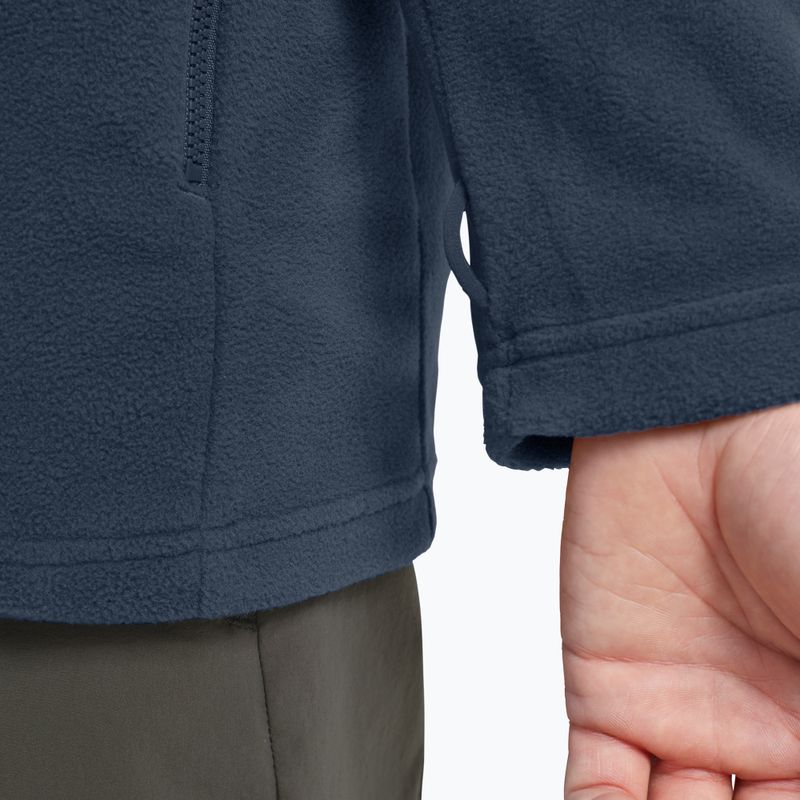 Fleecejacke für Herren Jack Wolfskin Taunus 100 Full Zip midnight sky 6