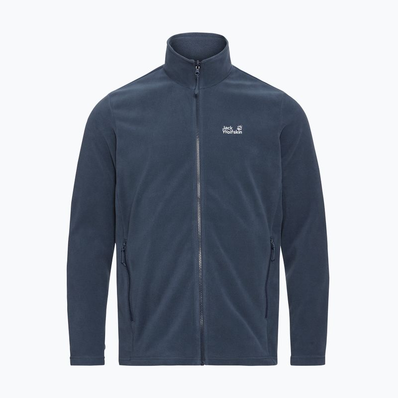 Fleecejacke für Herren Jack Wolfskin Taunus 100 Full Zip midnight sky 7