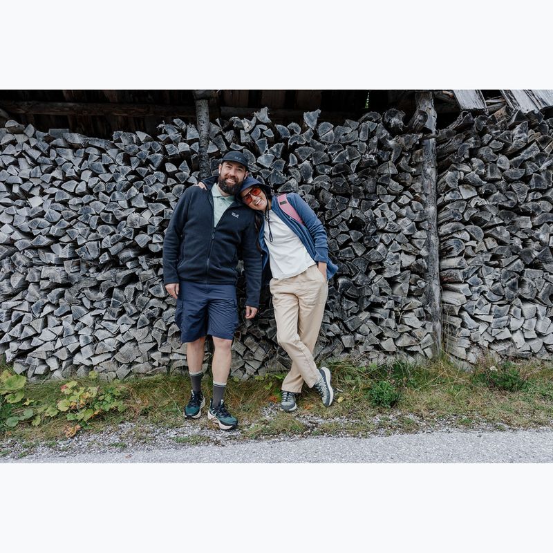 Fleecejacke für Herren Jack Wolfskin Taunus 100 Full Zip midnight sky 10