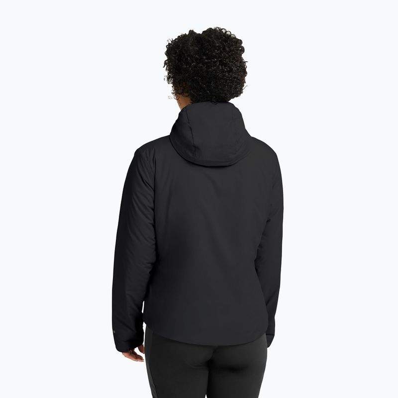 Gefütterte Damenjacke Jack Wolfskin Trail Light Ins 2IN1 black 2