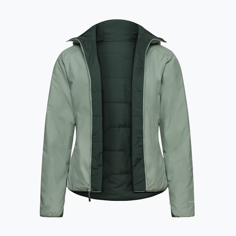 Gefütterte Damenjacke Jack Wolfskin Trail Light Ins 2IN1 green zinnia 8