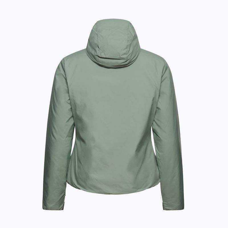 Gefütterte Damenjacke Jack Wolfskin Trail Light Ins 2IN1 green zinnia 9