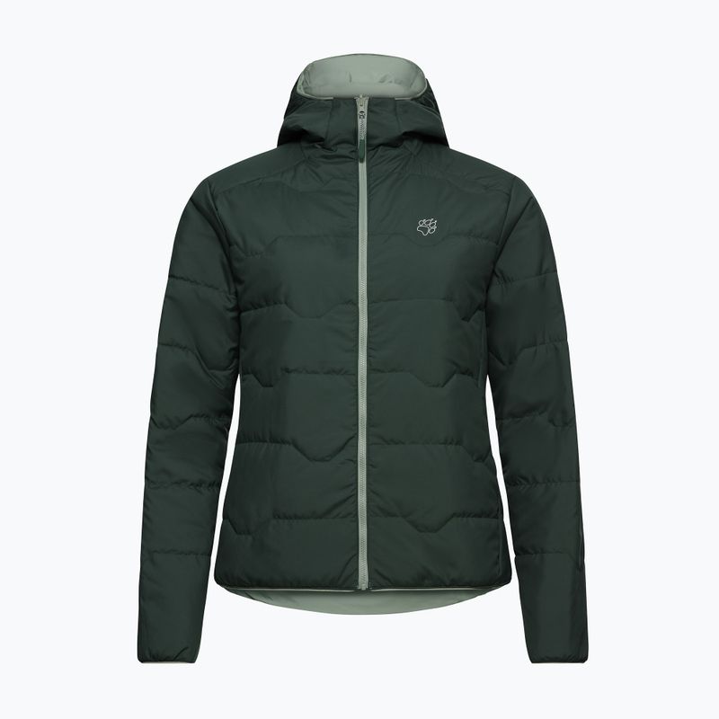 Gefütterte Damenjacke Jack Wolfskin Trail Light Ins 2IN1 green zinnia 11