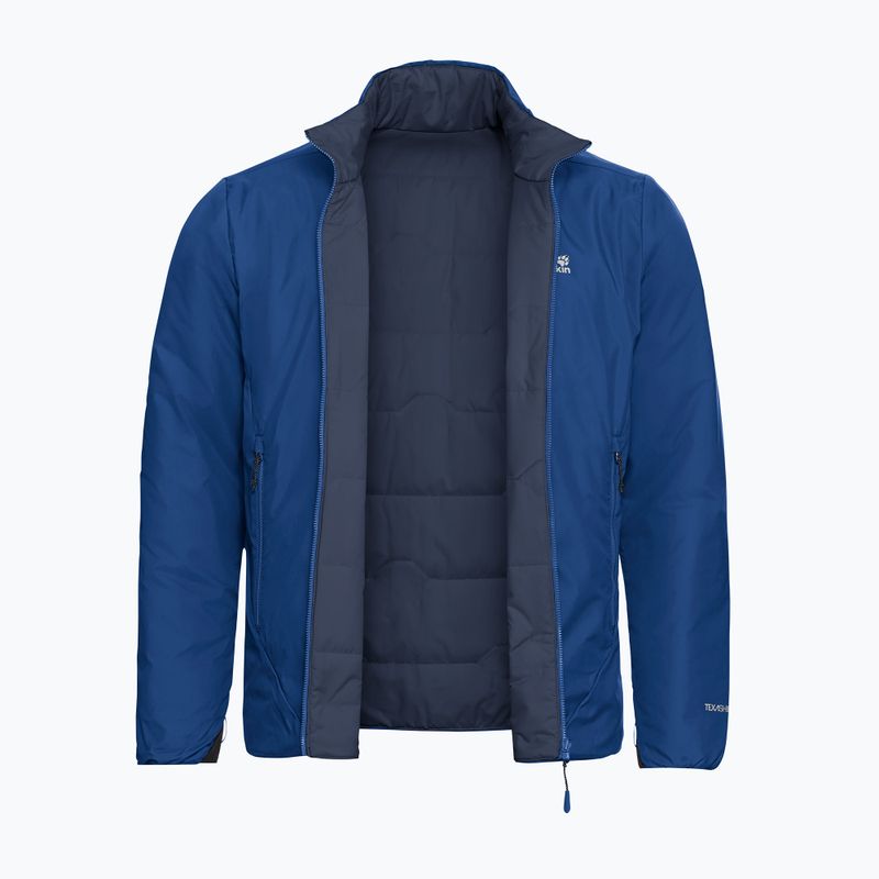 Gefütterte Herrenjacke Jack Wolfskin Trail Light Ins 2IN1 blue orchid 9