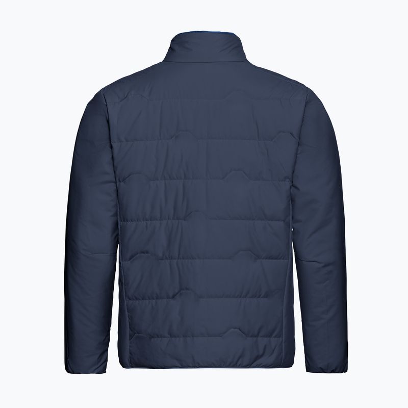 Gefütterte Herrenjacke Jack Wolfskin Trail Light Ins 2IN1 blue orchid 13