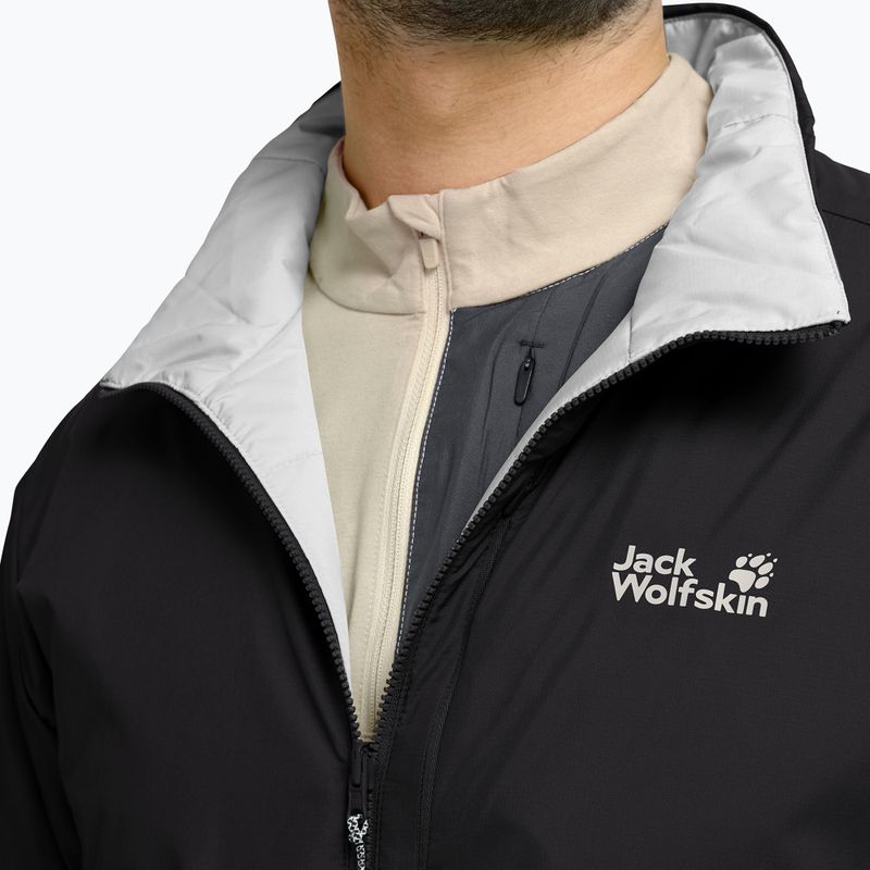 Gefütterte Herrenjacke Jack Wolfskin Trail Light Ins 2IN1 black 5