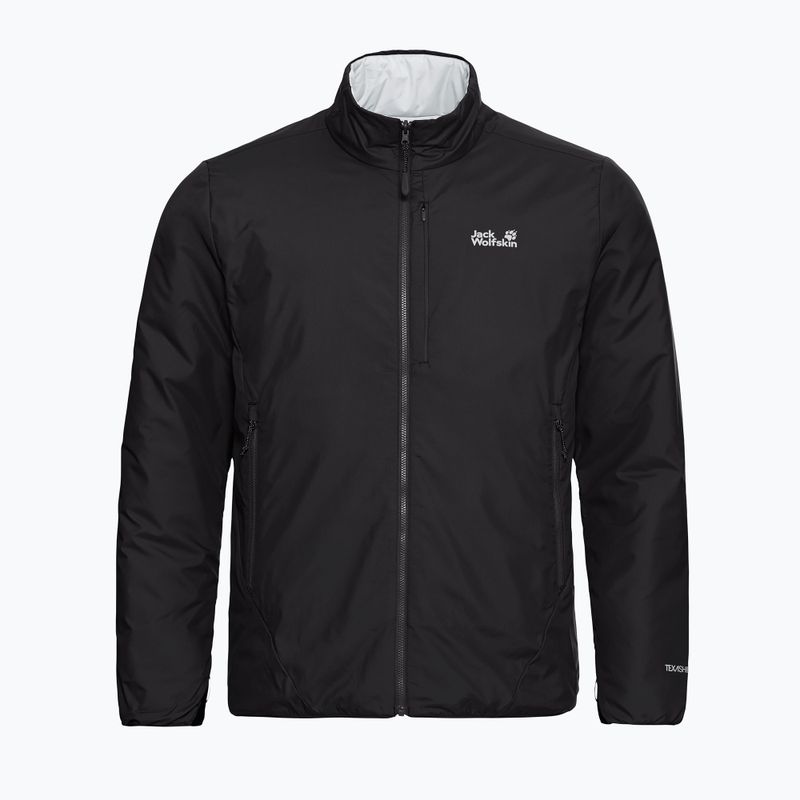 Gefütterte Herrenjacke Jack Wolfskin Trail Light Ins 2IN1 black 8
