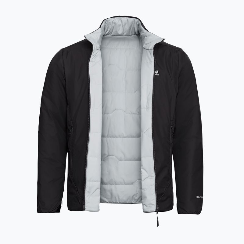 Gefütterte Herrenjacke Jack Wolfskin Trail Light Ins 2IN1 black 9